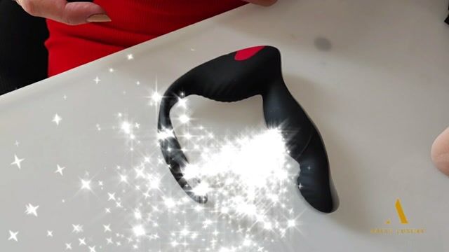 Video Thumbnail AXE 3-in-1 Cock ring With A Prostate Massager