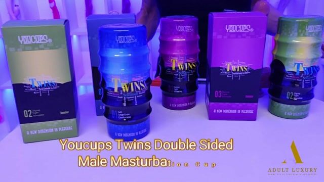 Video Thumbnail Youcups Twins Double Masturbator