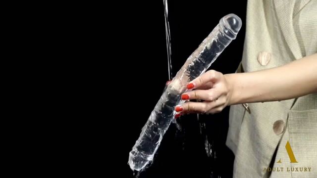 Video Thumbnail Flawless Clear Double Dildo